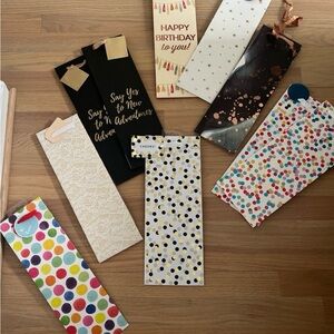 10 wine gift bags